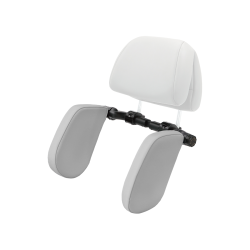 增高墊側睡頭枕(霧羽灰) (皮革)