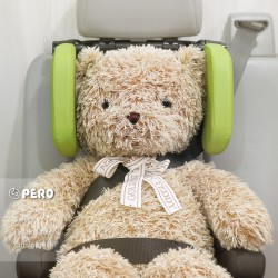 增高墊側睡頭枕(抹森綠) (皮革)