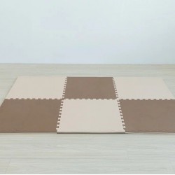 Pato Pato嬰幼兒巧拼地墊60x60x2cm雙色地墊(6入)