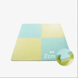 Pato Pato嬰幼兒巧拼地墊60x60x2cm雙色地墊(6入)