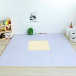 Pato Pato嬰幼兒專用雙色馬卡龍巧拼地墊 60cmx60cmx3cm(一包4入) Pato Pato嬰幼兒專用雙色馬卡龍巧拼地墊 60cmx60cmx3cm(一包4入)