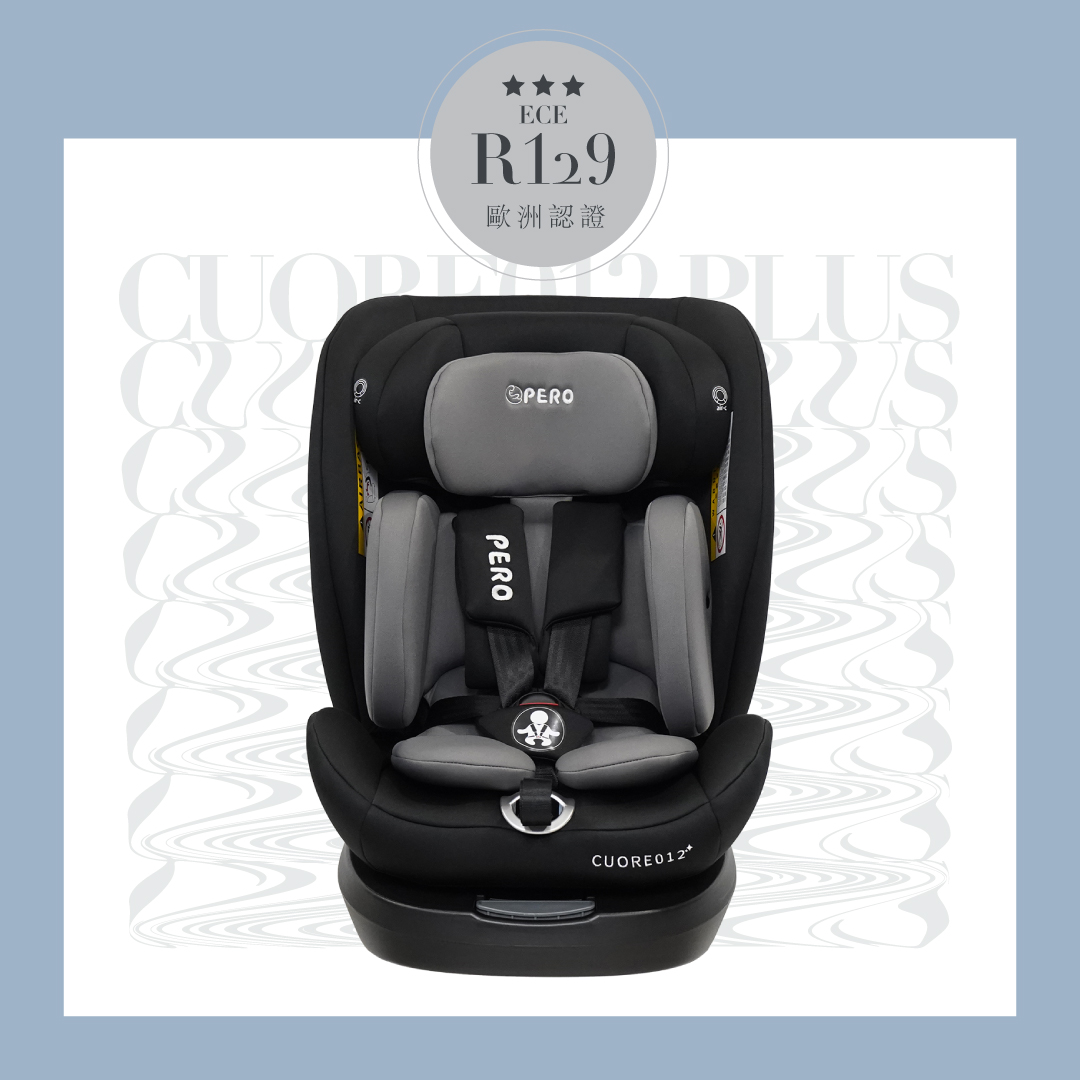 Cuore012 Plus ISOFIX安全座椅 - 經典黑 Cuore012 Plus ISOFIX安全座椅 - 經典黑