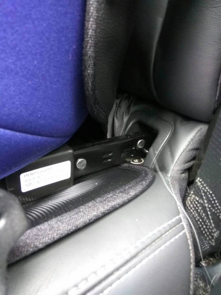 Infiniti Q30 ISOFIX安全座椅安裝