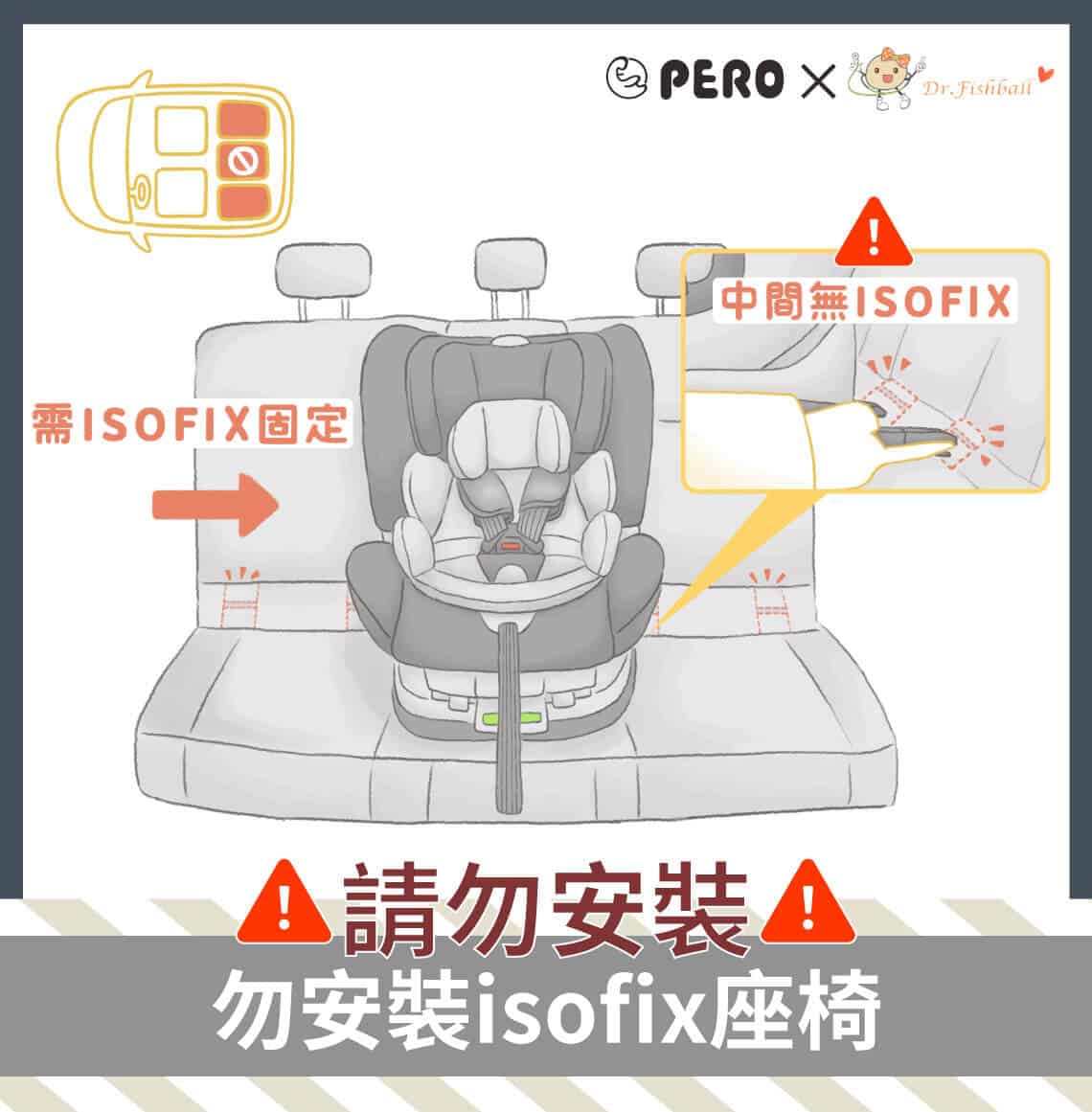 安全座椅安裝位置4大注意事項