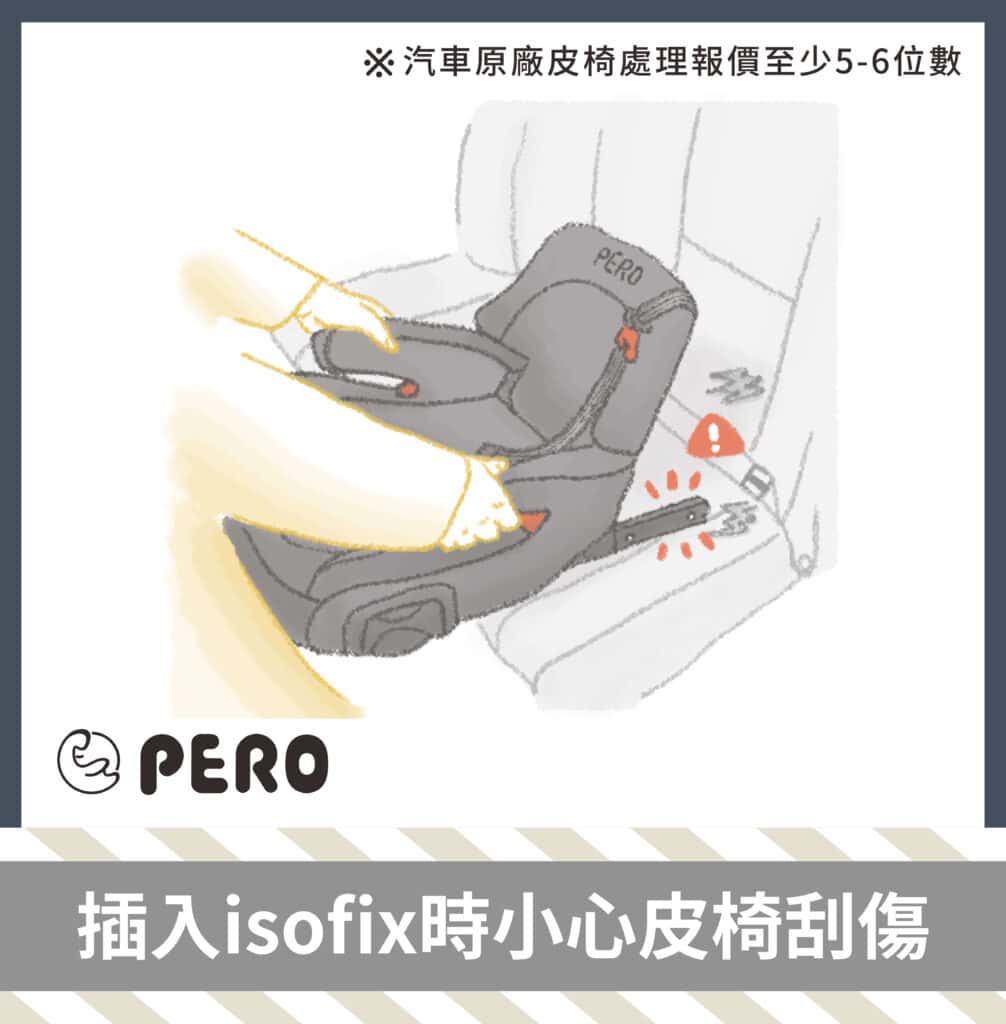 ISOFIX安全座椅安裝注意事項