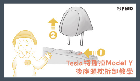 Read more about the article Tesla特斯拉 Model Y後座頭枕拆卸教學